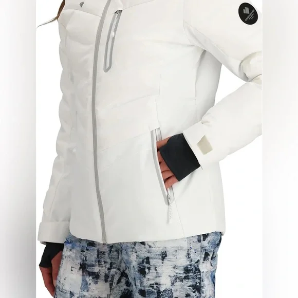 Obermeyer Cosima White Ski jacket, size 6 - Picture 5 of 11
